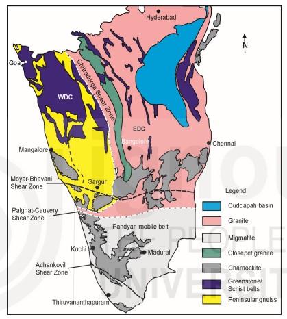 The Dharwar Craton: Geological Significance, Structure, and Economic ...