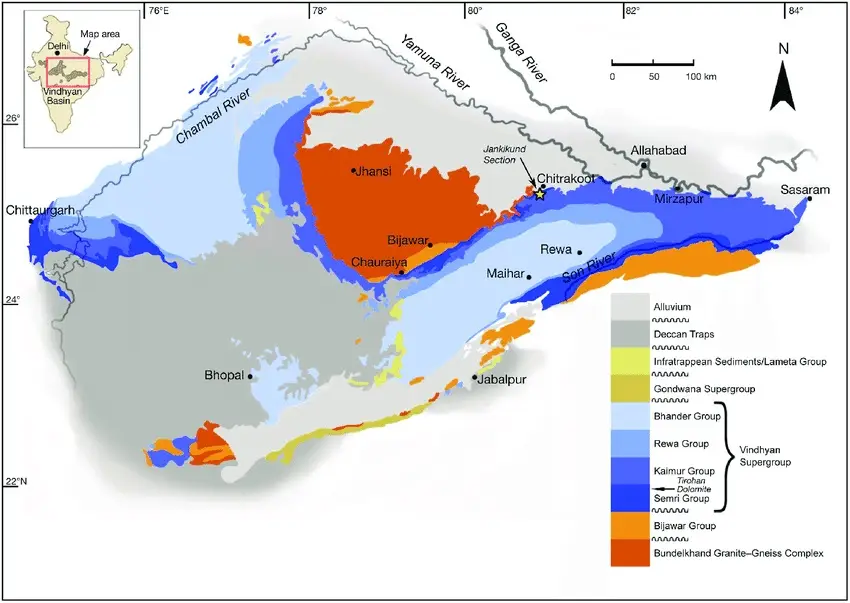 Geological-map-of-the-Vindhyan-basin