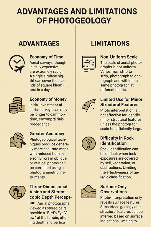 Advantages and Limitations of Photogeology