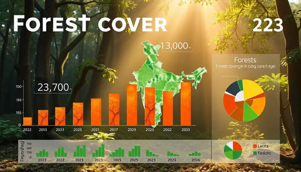 India's Forest Cover Report 2023: Key Insights on Gains, Losses, and Challenges