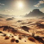 dry desert
