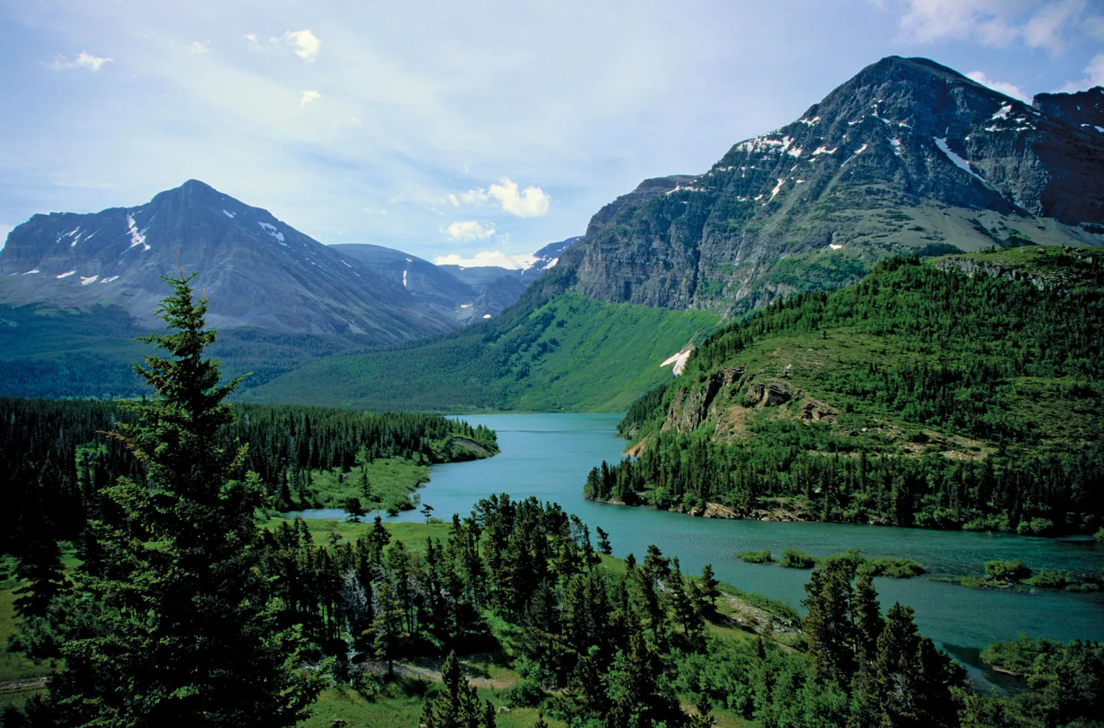 What is the brief history of Glacier National Park?