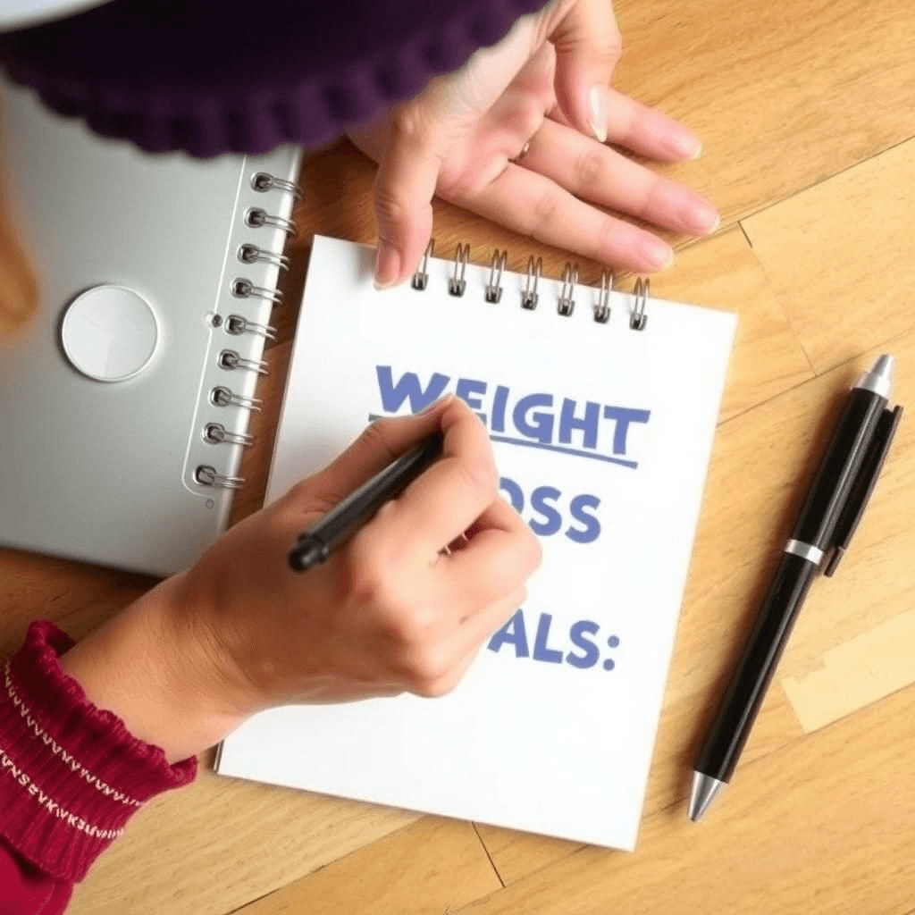 What are six strategies for healthy weight loss? What are six strategies for healthy weight loss?