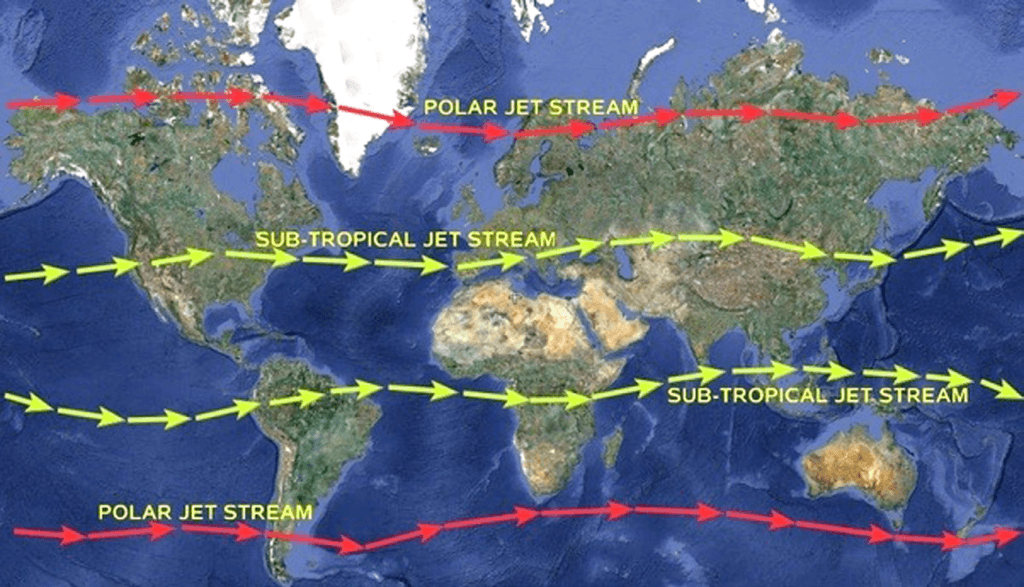 जेट स्ट्रीम क्या है? मानसून इससे कैसे प्रभावित होता है (Jet Stream) जेट स्ट्रीम क्या है? मानसून इससे कैसे प्रभावित होता है (Jet Stream)