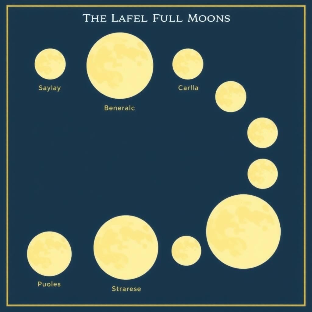 Full Moon Calendar 2025 Full Moon Calendar 2025