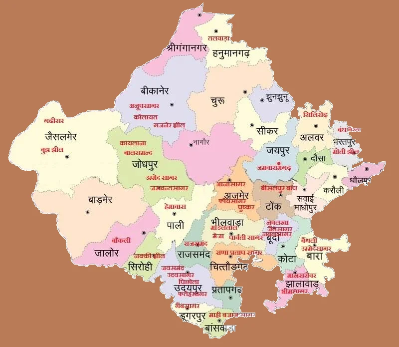 राजस्थान की झीलें राजस्थान की झीलें