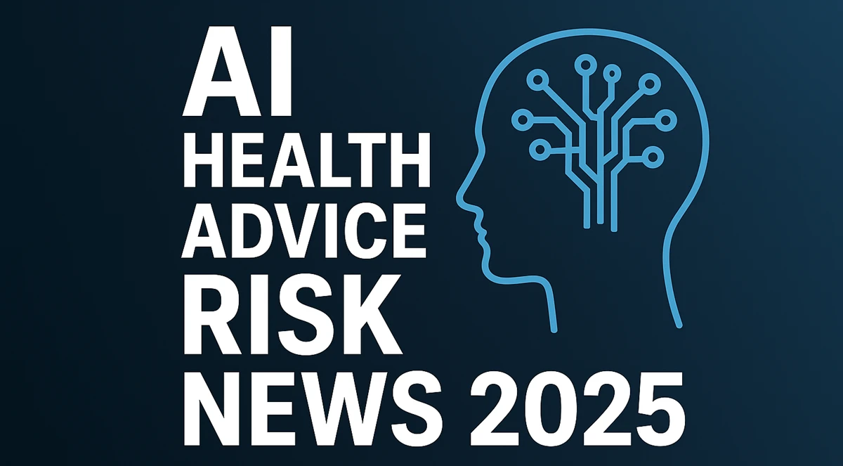 AI health advice risk news 2025
