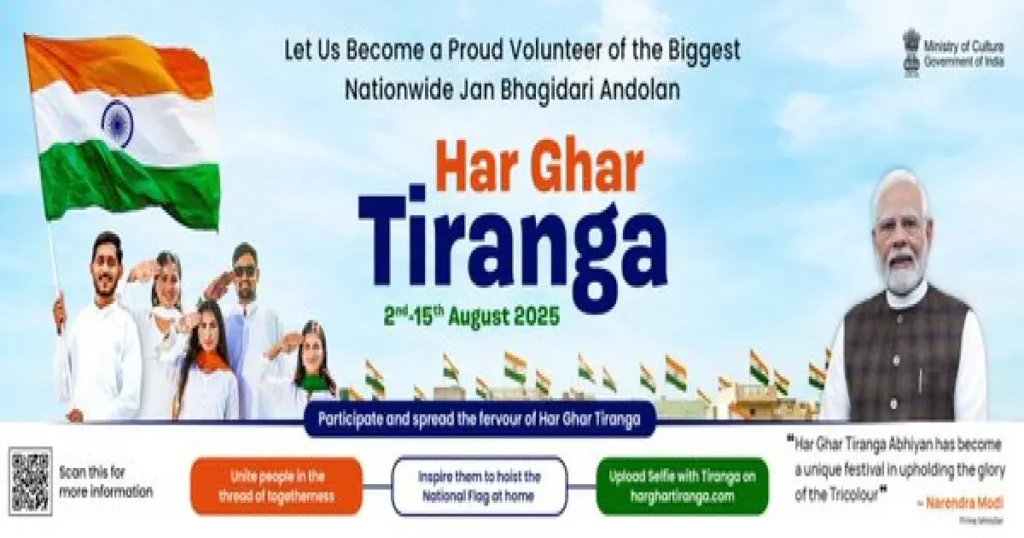 Har Ghar Tiranga 2025: Building Unity and Patriotism Across India Har ghar Tiranga 2025