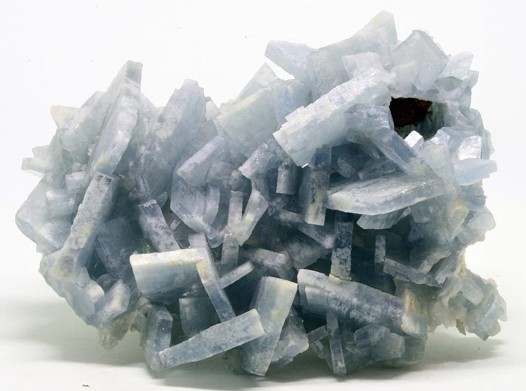 4 Crystals and Crystallization Barite from near Cartagena, Spain