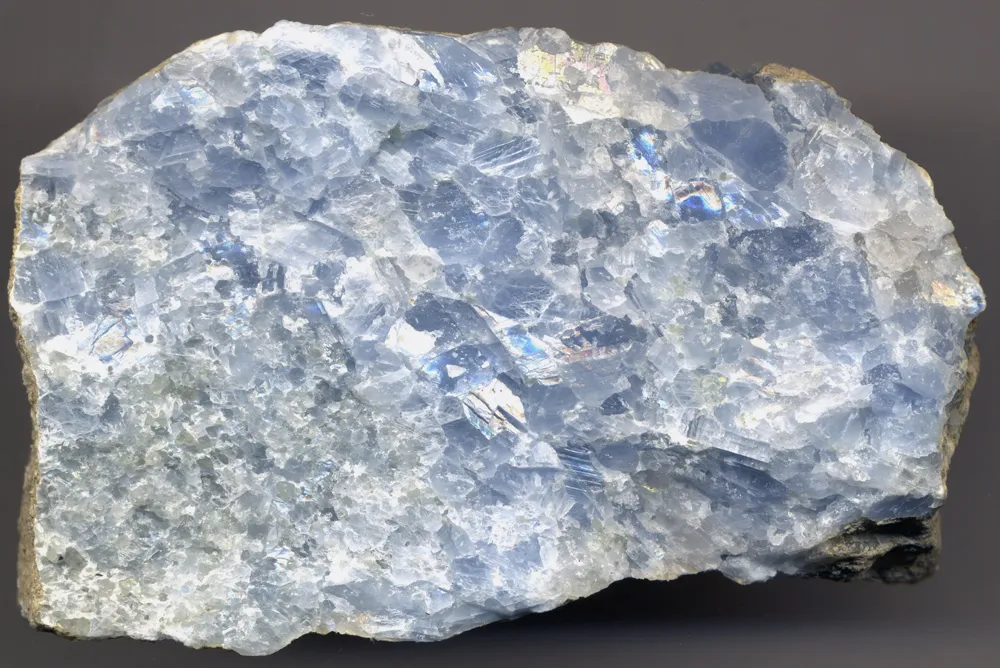 8 Metamorphic Minerals and Metamorphic Rocks Blue calcite marble from the western Adirondack Mountains, New York