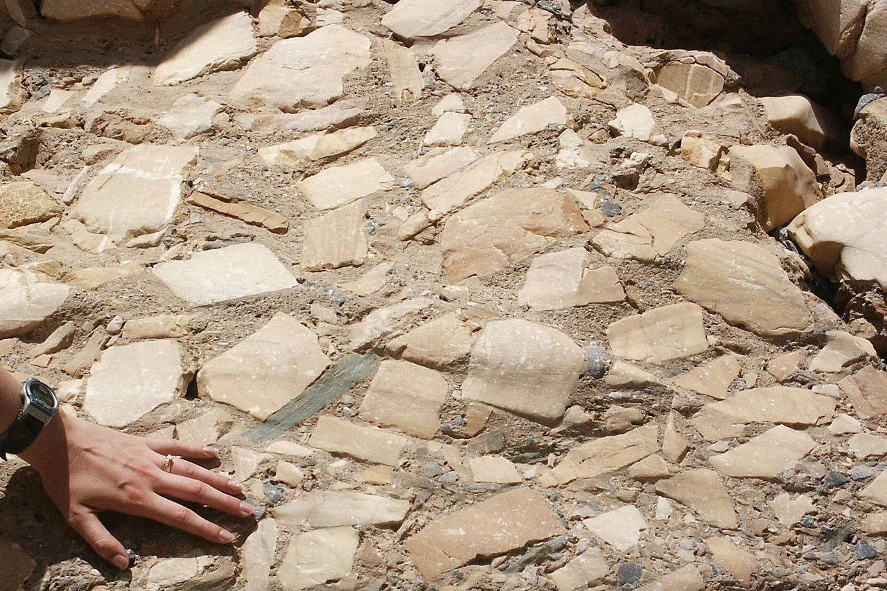 7 Sedimentary Minerals and Sedimentary Rocks Breccia, Death Valley National Park, California