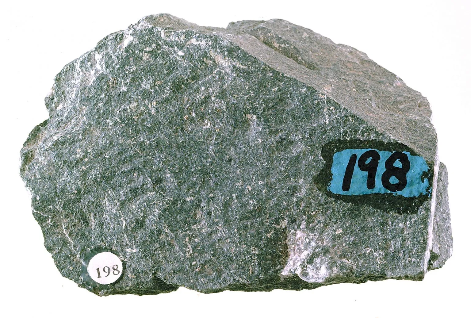 8 Metamorphic Minerals and Metamorphic Rocks Metamorphosed basalt from near Ely, Minnesota