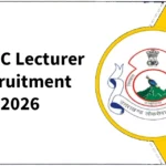 UKPSC Lecturer Recruitment 2026