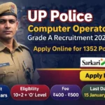 UP Police Computer Operator Recruitment Exam 2026