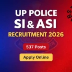 UP Police SI Confidential, ASI Clerk & ASI Accounts Recruitment 2026