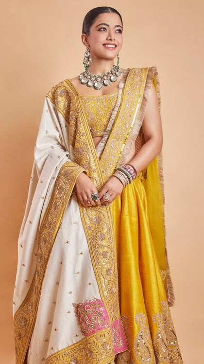 Rashmika Madanna: Ethnic splendor unleashed! Prepare for elegance, Oct 7, 2025.