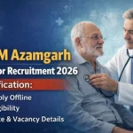 NHM Azamgarh Medical Officer (MBBS) Recruitment 2026
