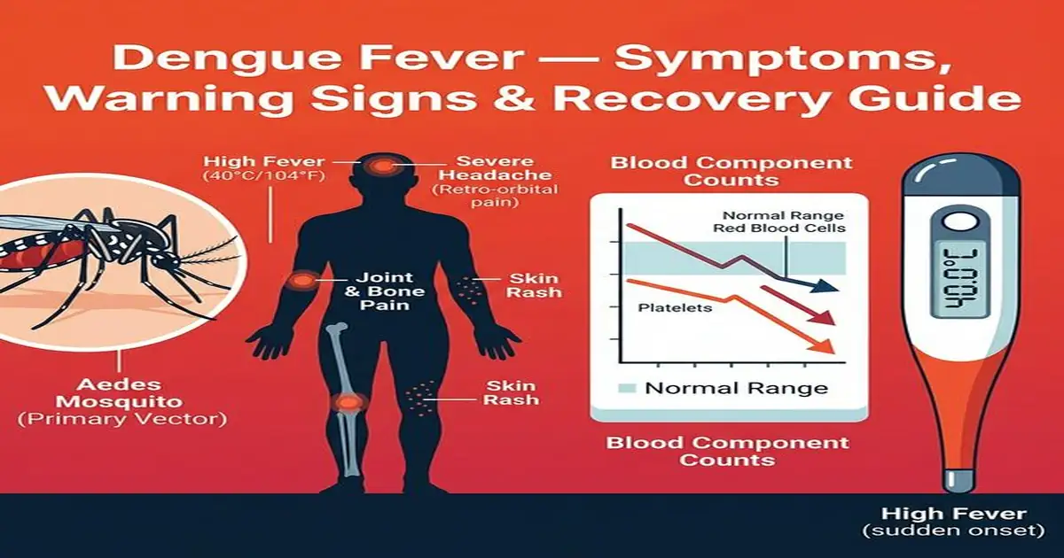 What is Dengue Fever — Symptoms, Warning Signs and Treatment in India