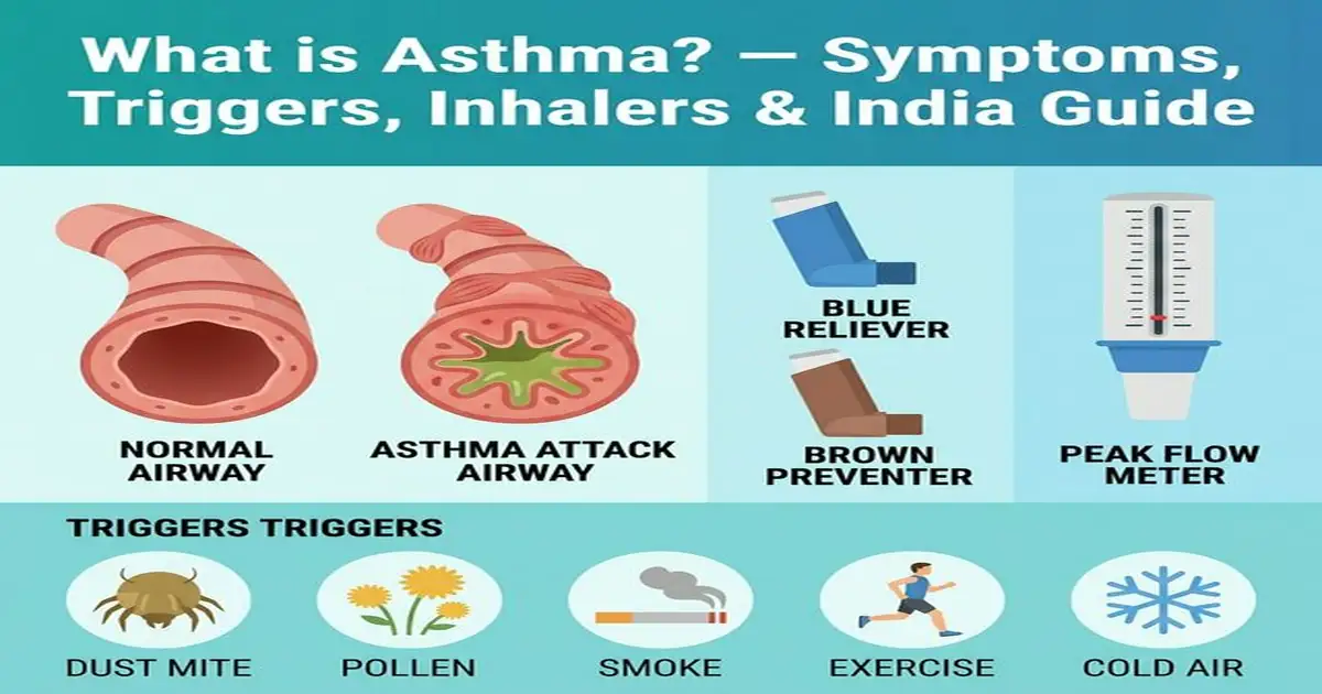 What is Asthma — Symptoms, Triggers, Inhalers and Control Guide India