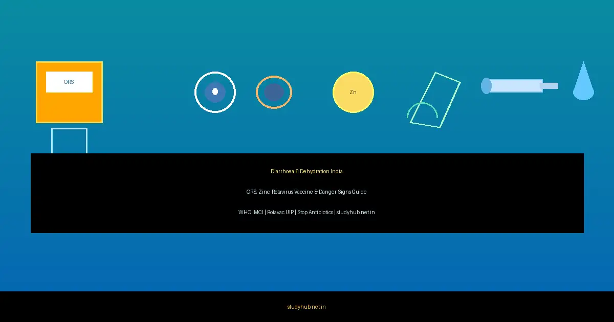 Diarrhoea & Dehydration India — ORS, Zinc, Rotavirus Vaccine & Danger Signs Parent Guide Diarrhoea Dehydration Children India — ORS Zinc Rotavirus Danger Signs Guide