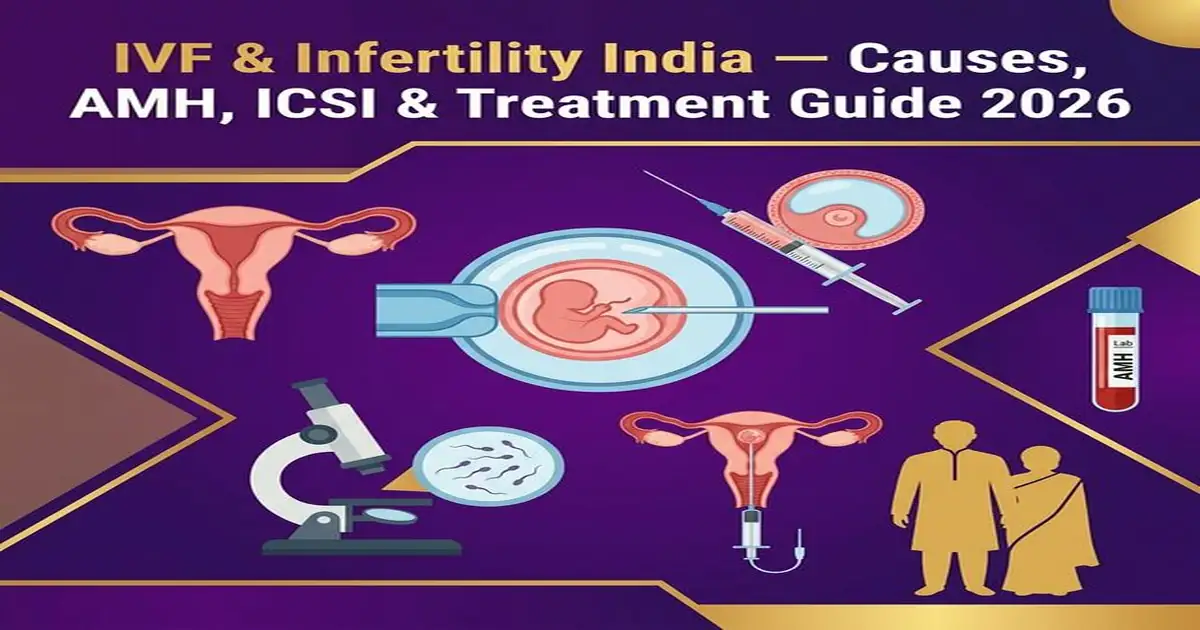 IVF Infertility India — AMH Test ICSI Embryo Transfer Success Rate Treatment Guide