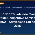 Bihar BCECEB Industrial Training Institute Competitive Admission Test ITICAT Admissions Online Form 2026