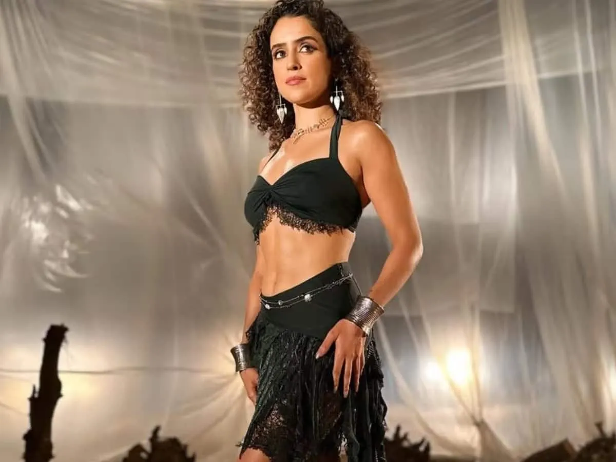 Sanya Malhotras pastel Mumbai sanctuary. Step inside March 17, 2026.