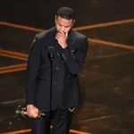 Michael B. Jordan Celebrated His Oscar Win For Best Actor With A Burger