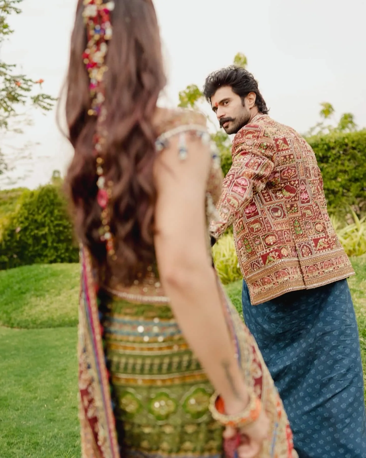 Rashmika & Vijays Mehendi Outfits: All the Magic. March 11, 2026.