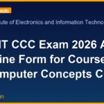 NIELIT CCC Exam 2026 Apply Online Form for Course on Computer Concepts CCC