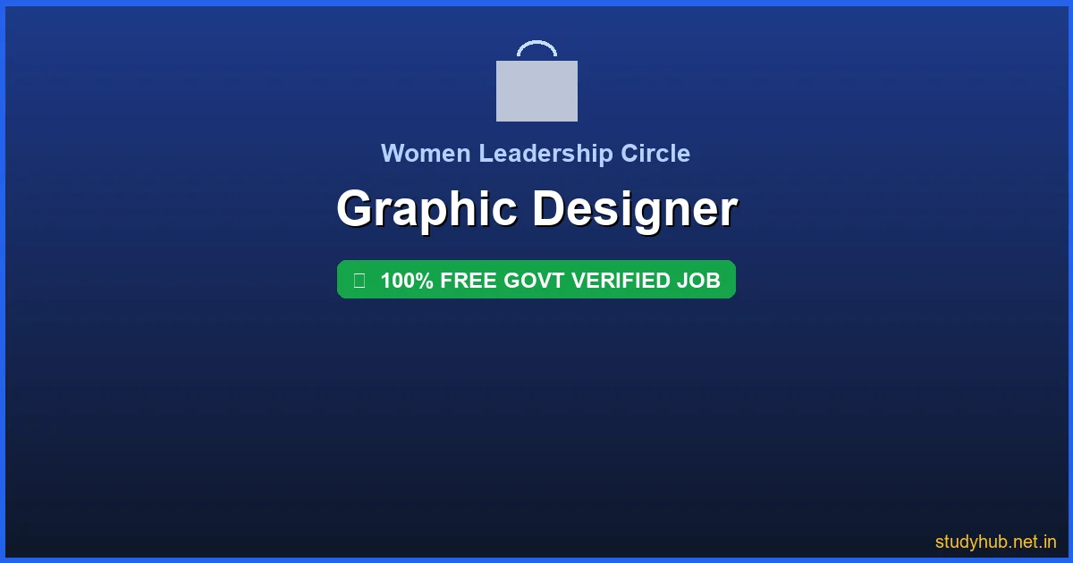graphic designer job | Graphic Designer Govt Verified