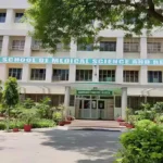 The main administrative building of Al-Falah University in Faridabad, where a new leadership team has been appointed.