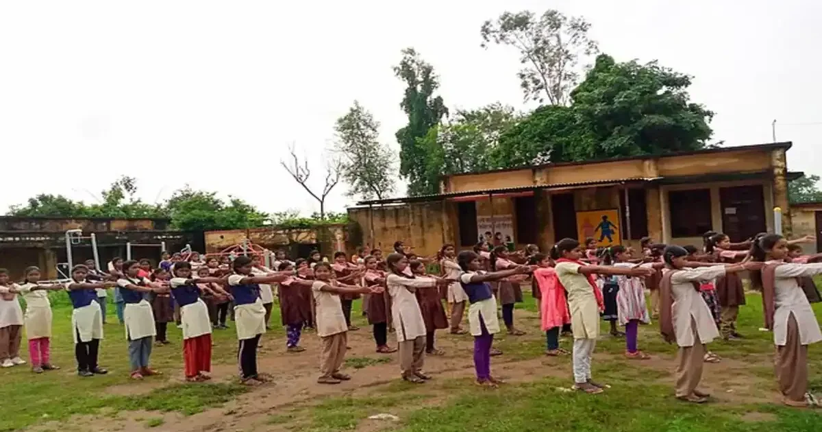 Self-defense training session for girls in Uttar Pradesh