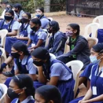 A student anxiously checking their Goa Board HSSC Result 2026 on a laptop screen with the StudyHub logo visible.