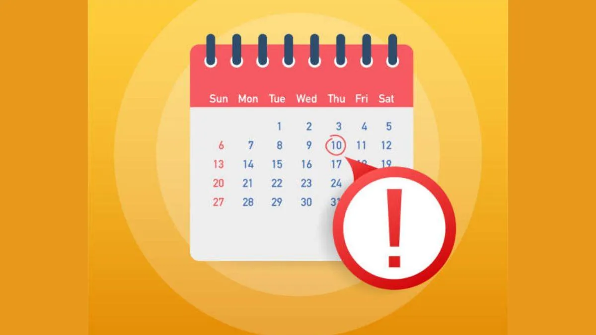 A concerned student looking at a calendar with the JEE Main 2026 exam date circled, highlighting the potential rescheduling.