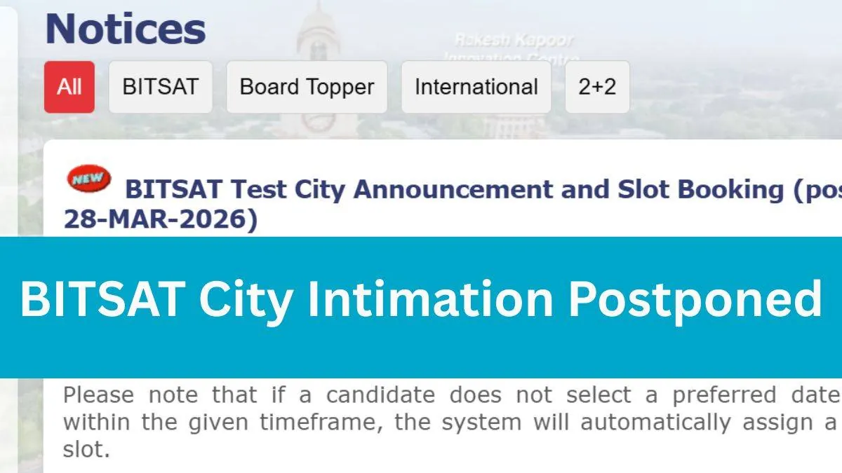 BITSAT 2026 Alert: City Allotment Postponed! New Date Here A student looking concerned while checking for BITSAT 2026 city allotment updates on a laptop screen.