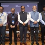 Innovators and investors networking at the Bharat Innovates Deep-Tech Pre-Summit held at IIT Bombay's research park.
