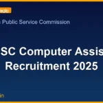 UPPSC Computer Assistant Recruitment 2025