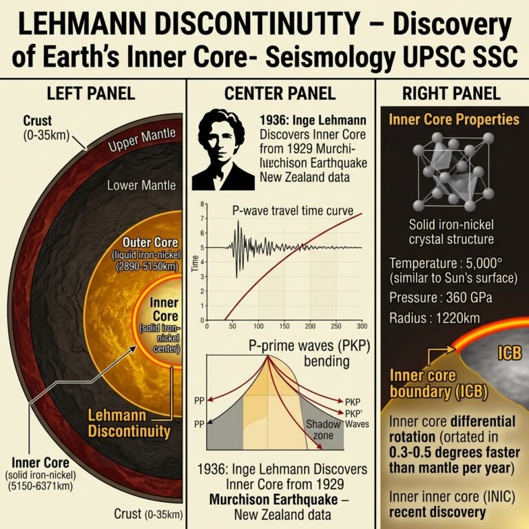 Lehmann Discontinuity 2026 — Inge Lehmann 1936, Inner Core Boundary at ...
