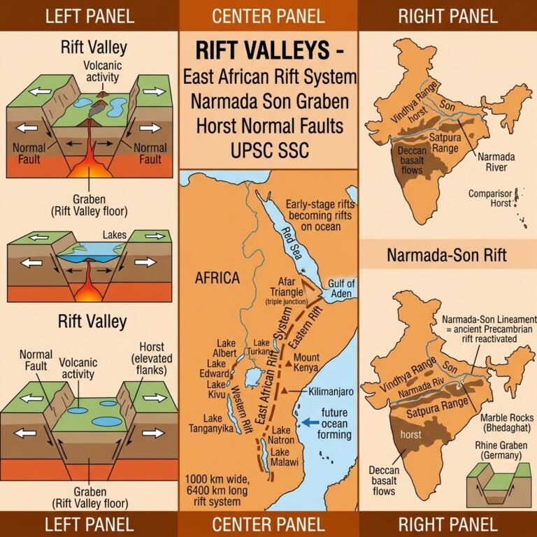 Rift Valleys 2026 — Graben Horst Normal Faults, East African Rift ...