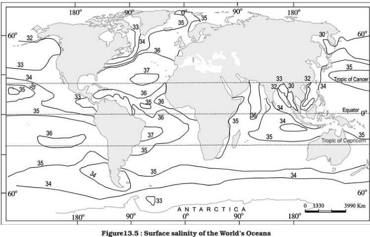 Salinity of Ocean Water | UPSC Salinity of Ocean Water | UPSC