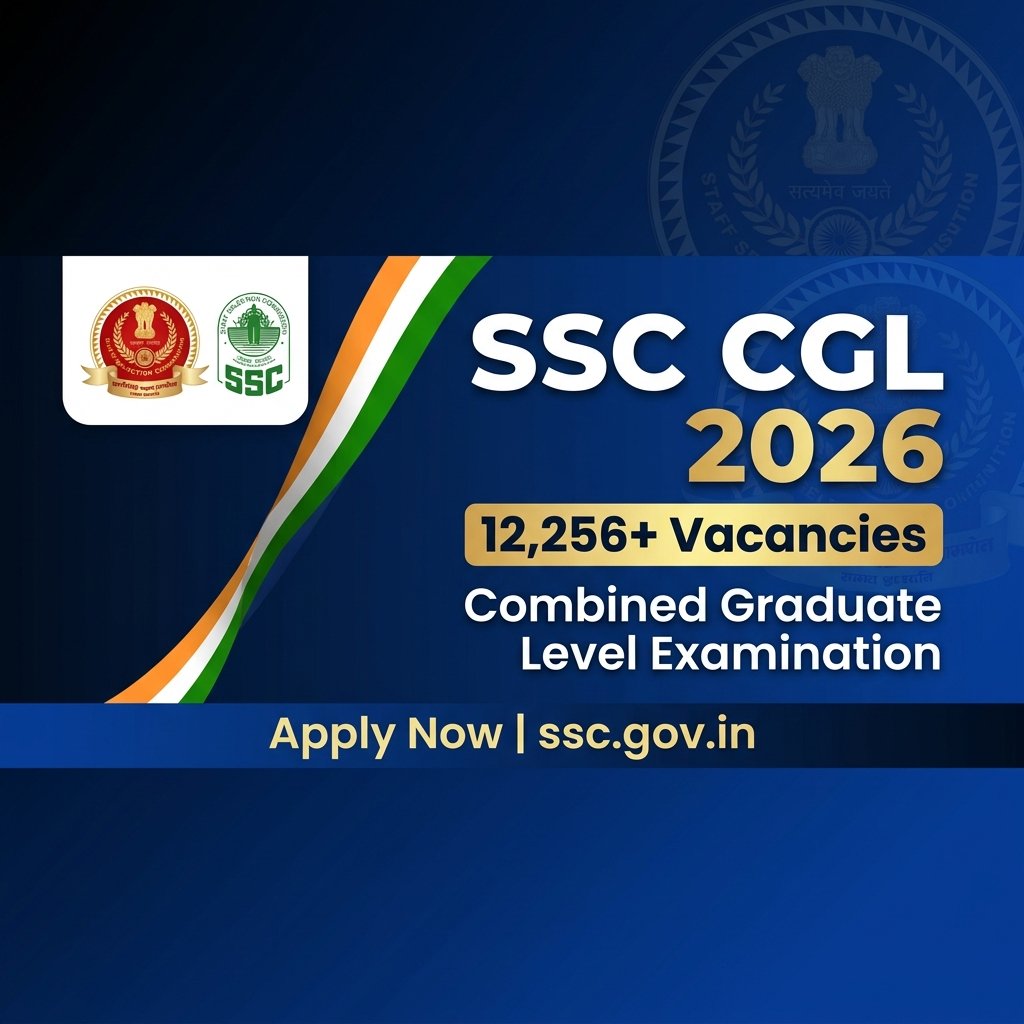 StudyHUB – Free Open Educational Resources SSC CGL Bharti 2026 – संयुक्त स्नातक स्तरीय परीक्षा भर्ती | 12,256 पद