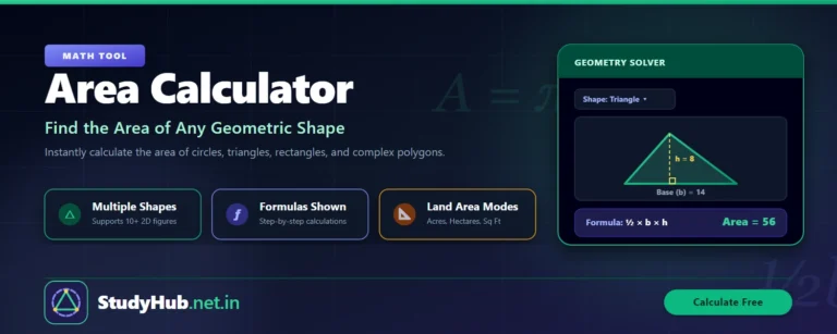 Area Calculator Area calculator online
