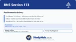 BNS Section 173 Punishment for bribery