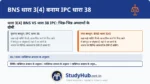 एक ही कृत्य में शामिल कई लोग अपने व्यक्तिगत दुर्भावनापूर्ण इरादे (Mens Rea) के आधार पर अलग-अलग अपराधों के दोषी हो सकते हैं (कोई हत्या के लिए और कोई 'गैर-इरादतन हत्या' के लिए)।