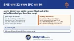 BNS 32 (IPC 94) कहता है कि यदि डाकू किसी लोहार की कनपटी पर बंदूक रखकर उससे तिजोरी का ताला तुड़वाएं
