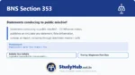 BNS Section 353 Statements conducing to public mischief