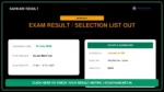 Delhi DSSSB Various Post Tentative Result 2026