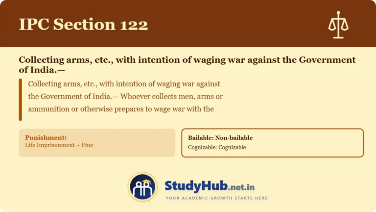 Section (dhara) 122
