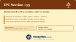 Section (dhara) 135